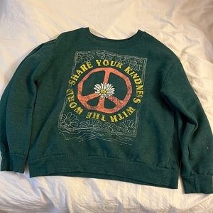 Art class kids sweater, size 10 (girls)